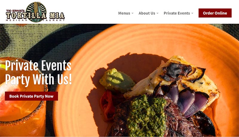 Welcome to Tortilla Mia’s Brand New Website